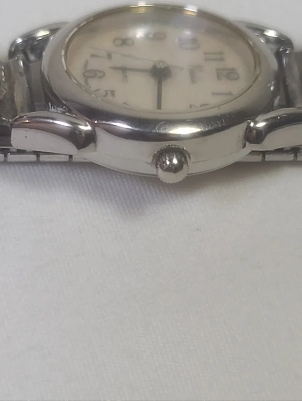 Nadia Women’s Native American Benjamin James Sterling Silver Opal Inlay Watch